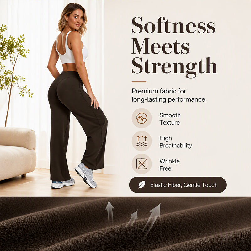 Women's High Waisted Wide Leg Yoga Pants