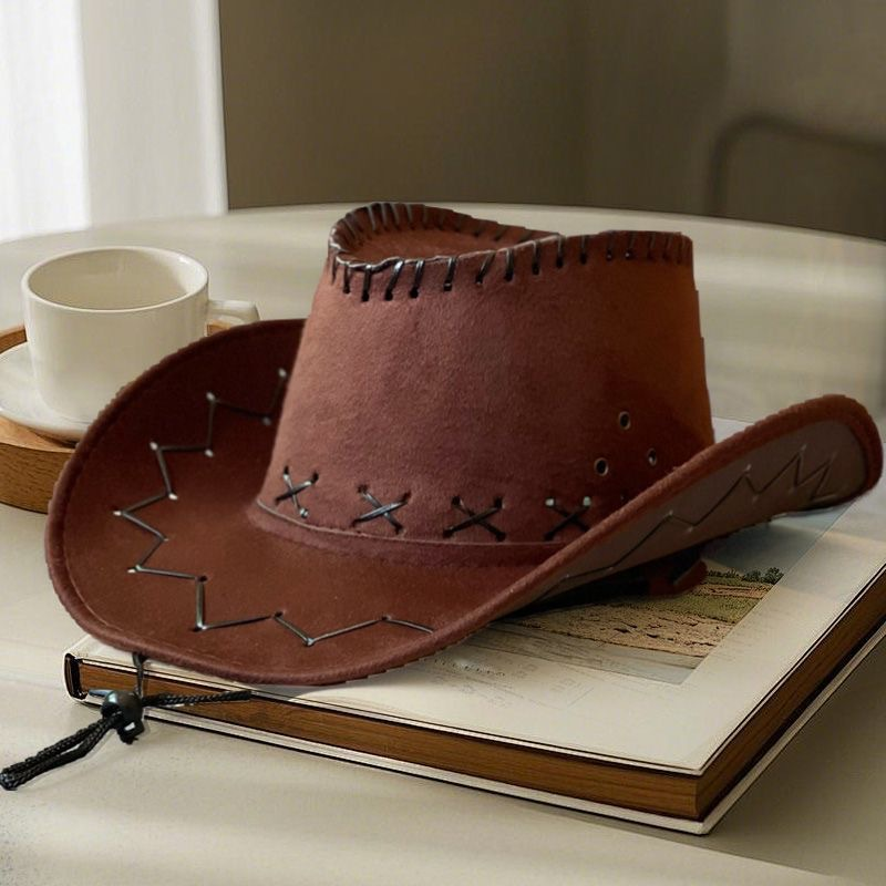 Unisex Denim Western Cowboy Hat