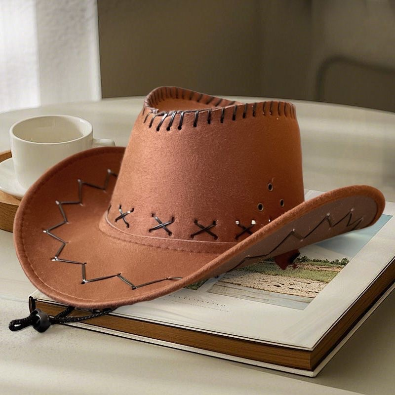 Unisex Denim Western Cowboy Hat