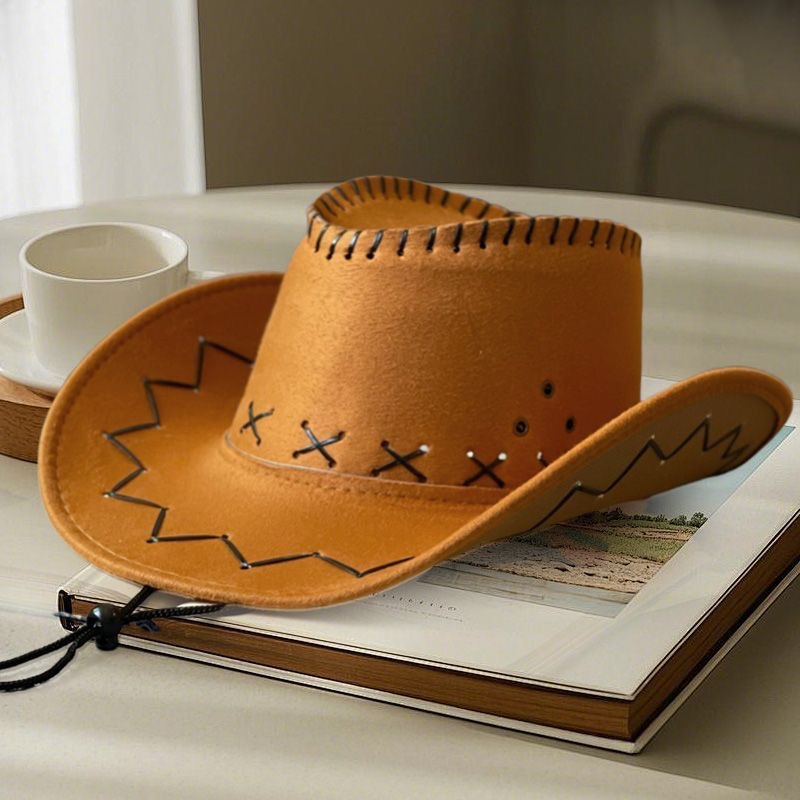 Unisex Denim Western Cowboy Hat