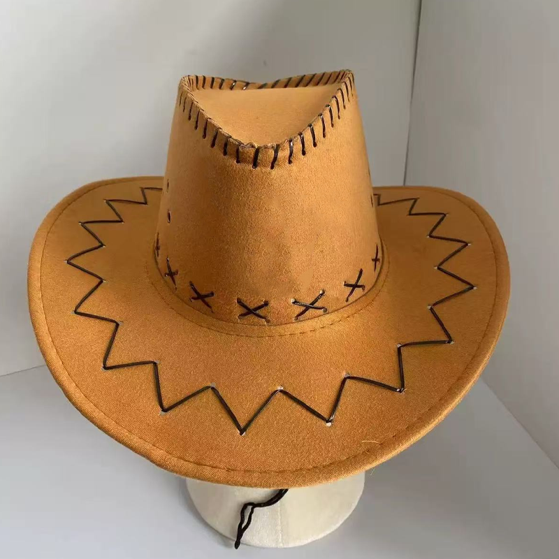 Unisex Denim Western Cowboy Hat