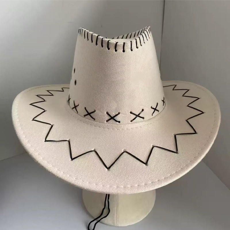 Unisex Denim Western Cowboy Hat