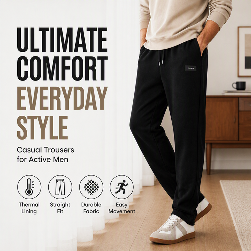 Men's Casual Slimming Straight Leg Pants