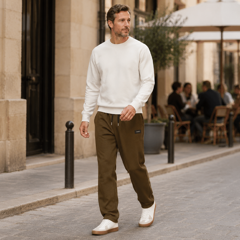 Men's Casual Slimming Straight Leg Pants