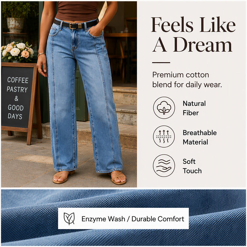 Women's Modern Straight-Leg Jeans