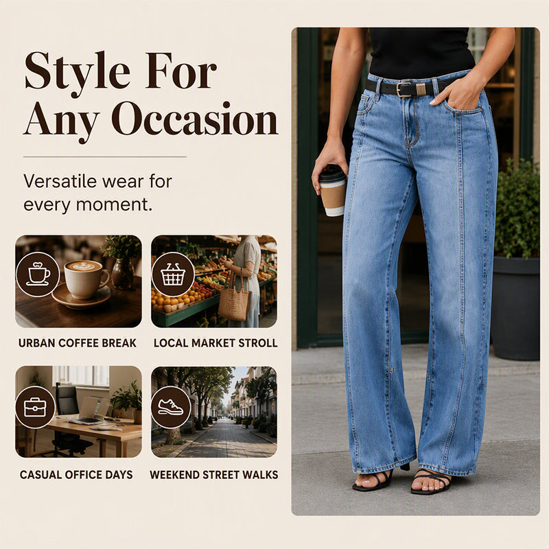 Women's Modern Straight-Leg Jeans