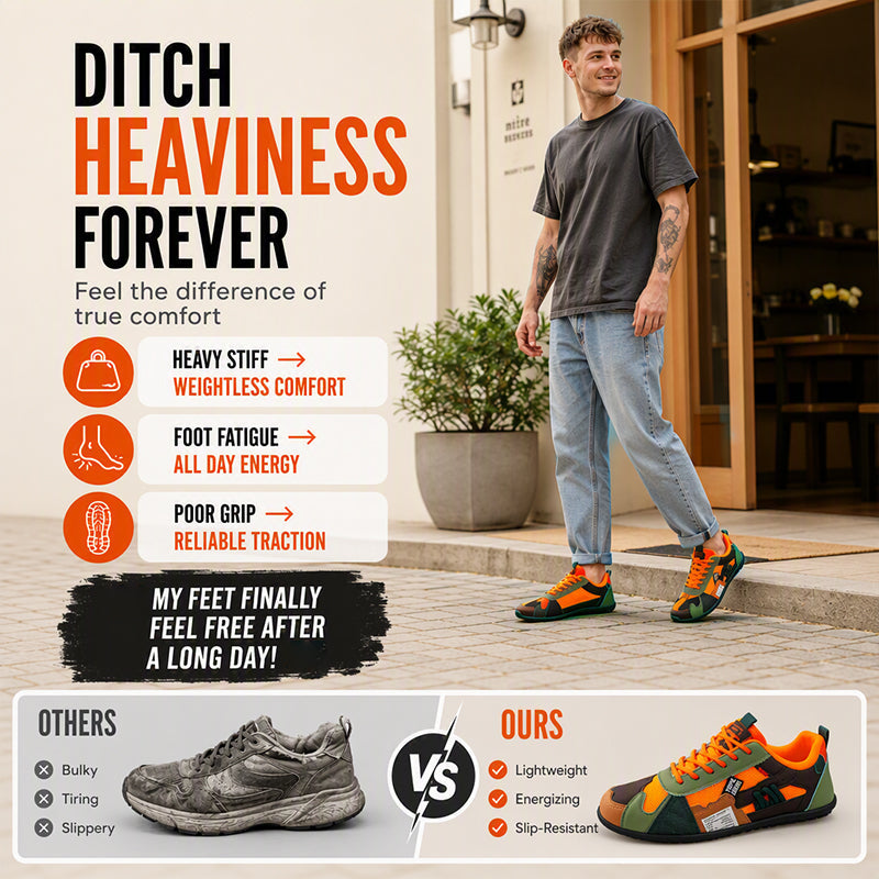 Men's Lightweight Slip-On Walking Shoes