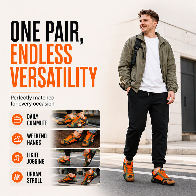 Men's Lightweight Slip-On Walking Shoes