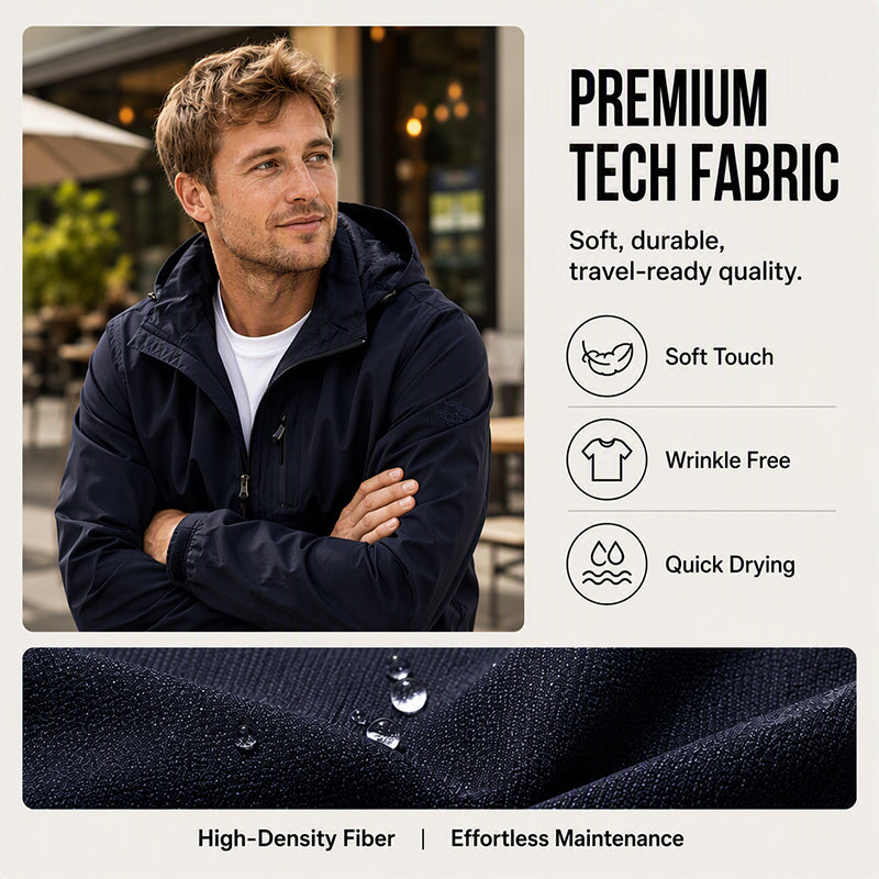 Men's Versatile Waterproof Windproof Jacket