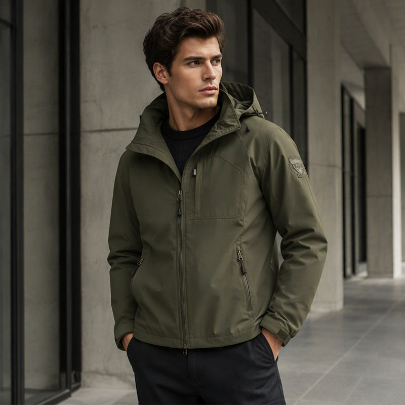 Men's Versatile Waterproof Windproof Jacket