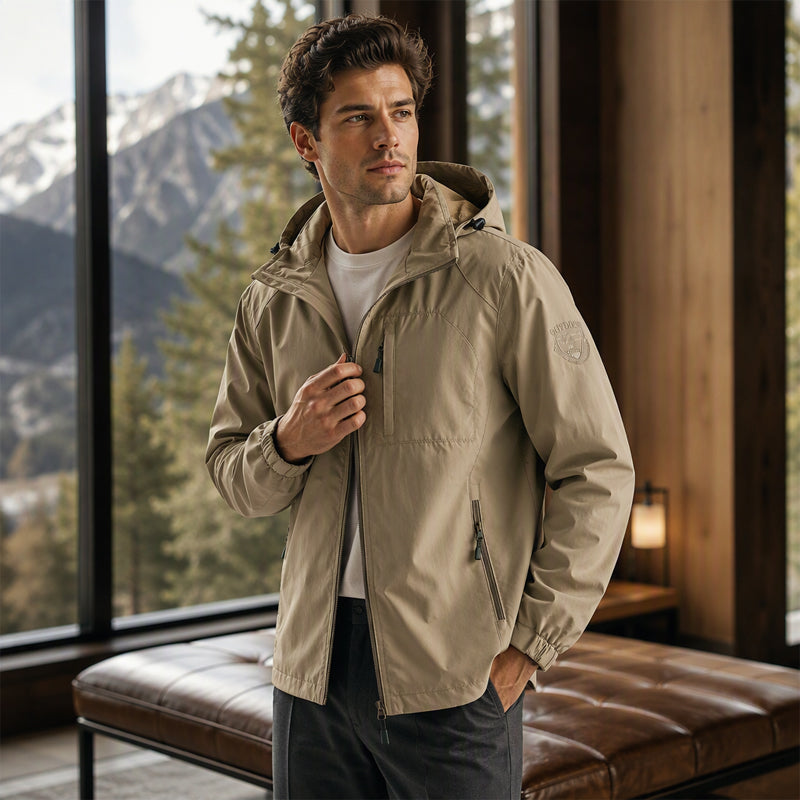 Men's Versatile Waterproof Windproof Jacket