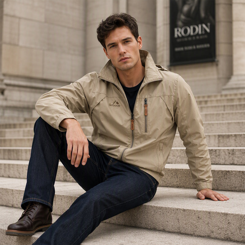 Men's Versatile Waterproof Windproof Jacket