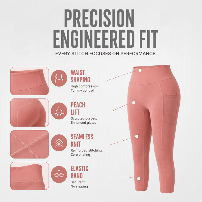 Women's High-Waist Tummy Control Yoga Pants