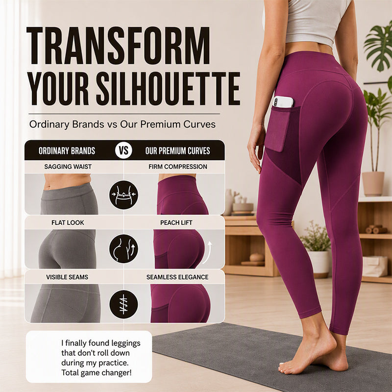 Women's High-Waist Tummy Control Yoga Pants