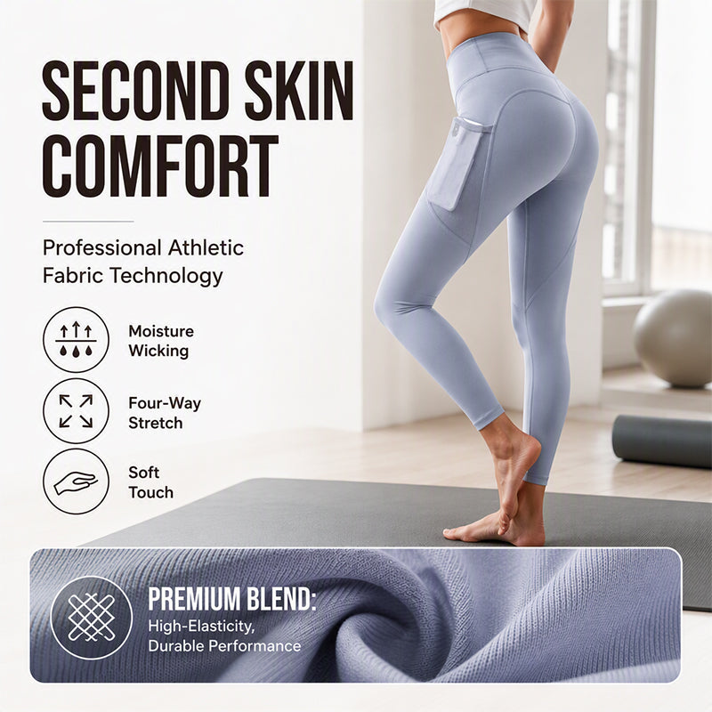 Women's High-Waist Tummy Control Yoga Pants