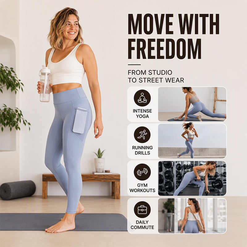 Women's High-Waist Tummy Control Yoga Pants