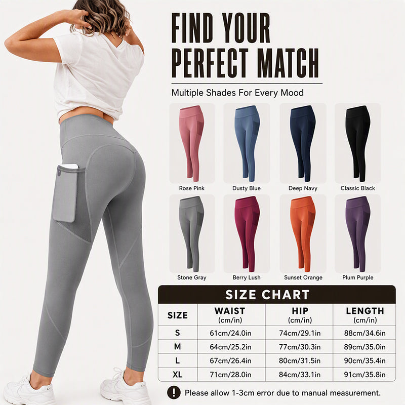 Women's High-Waist Tummy Control Yoga Pants