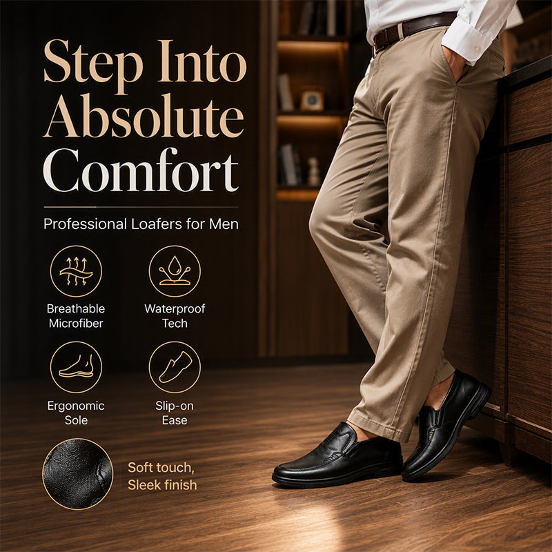 Men's Classic Slip-on Business Shoes