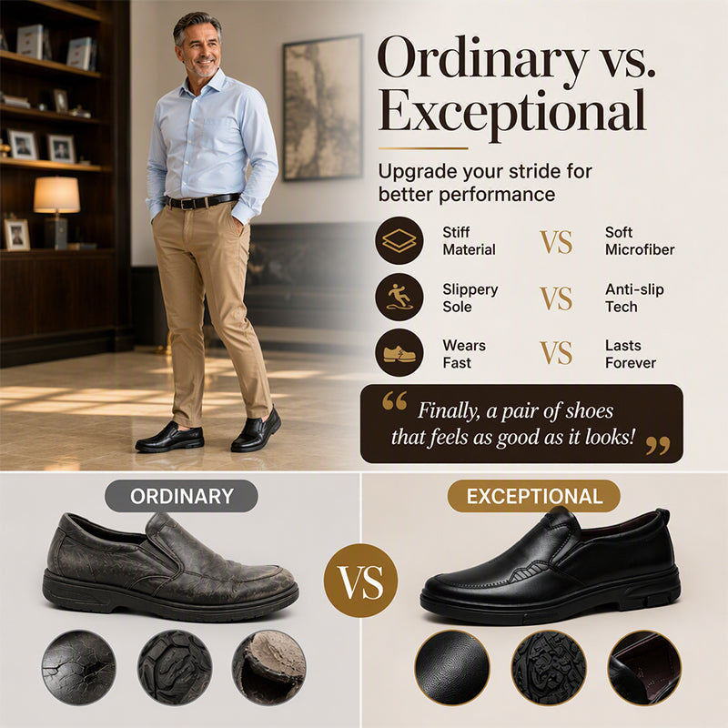 Men's Classic Slip-on Business Shoes