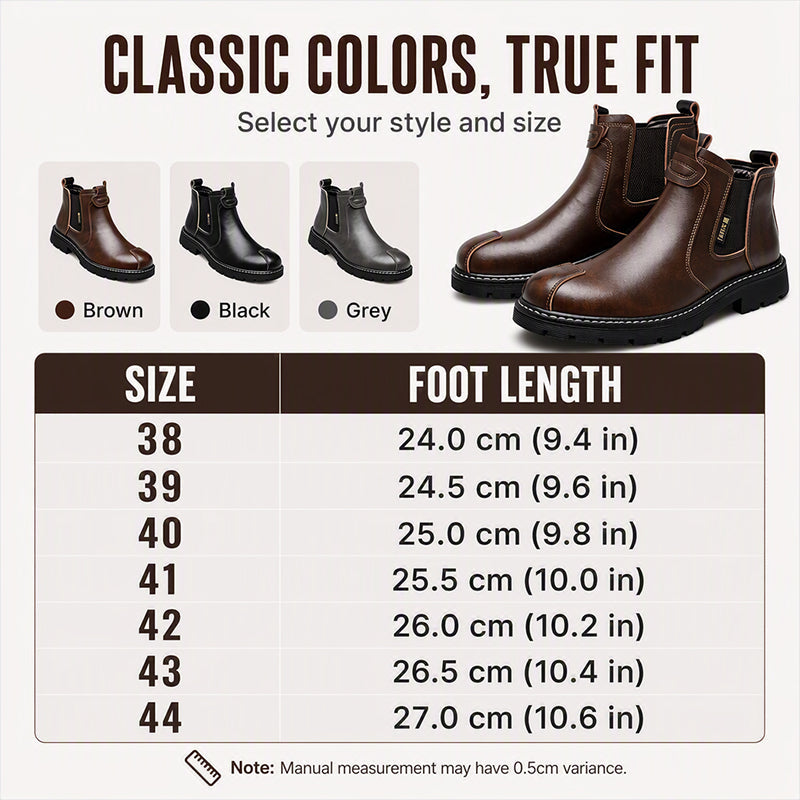 Men's Vintage British Style Martin Boots