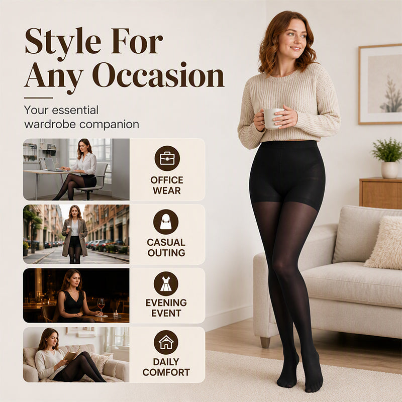 Run-Resistant Ultra Sheer Invisible Pantyhose