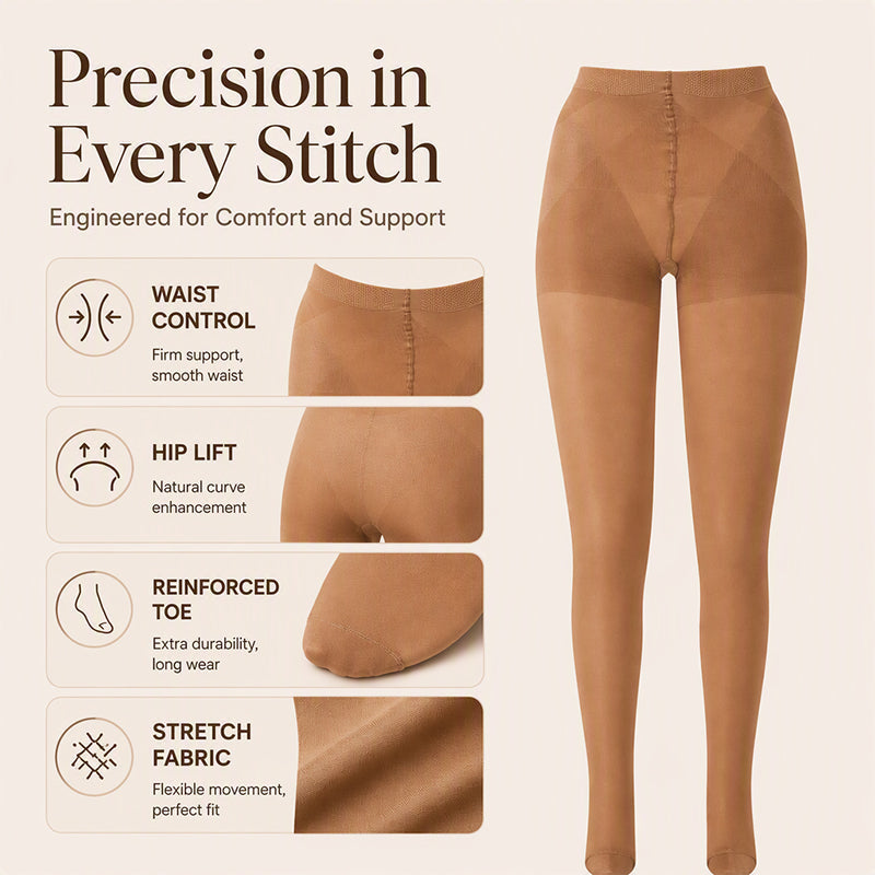 Run-Resistant Ultra Sheer Invisible Pantyhose
