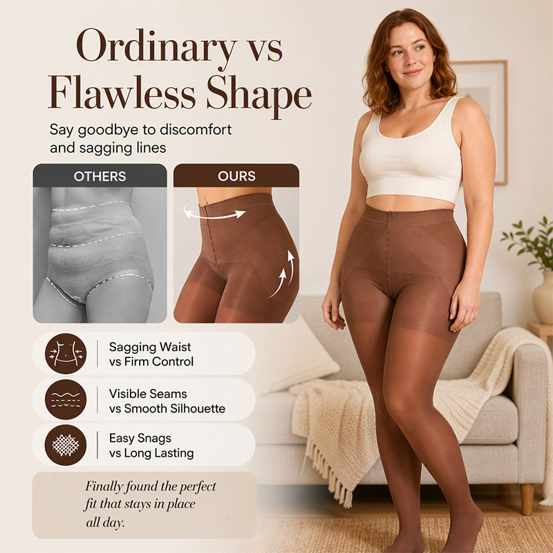 Run-Resistant Ultra Sheer Invisible Pantyhose