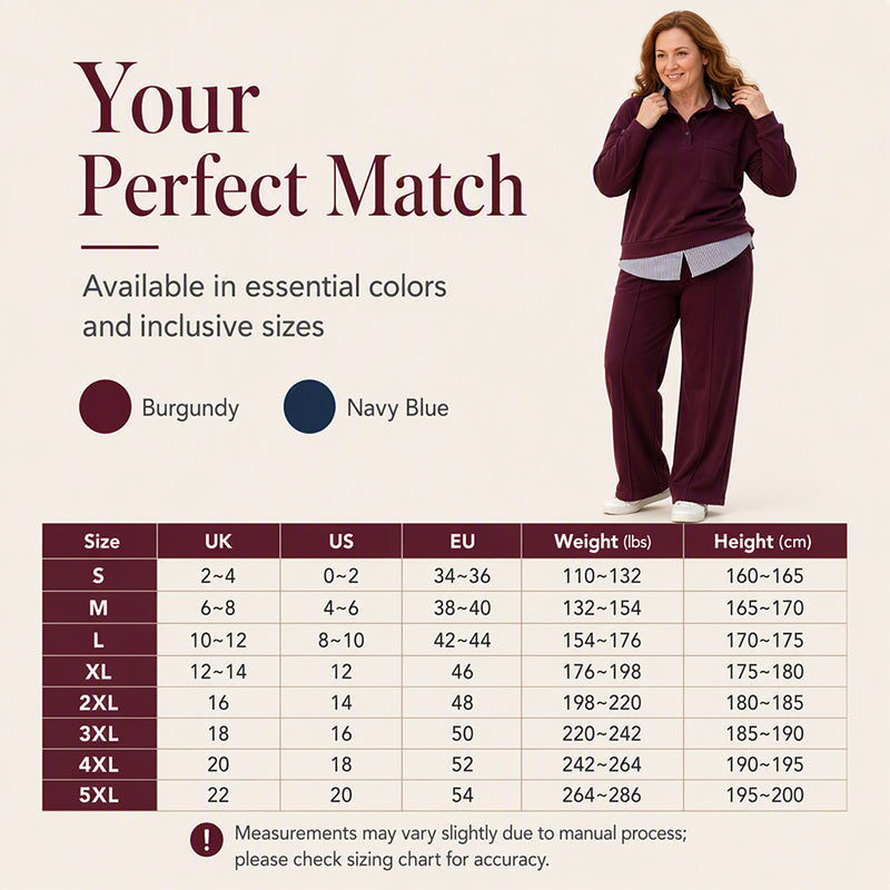 Women's Fake Two Piece Sweatshirt & Pants Set