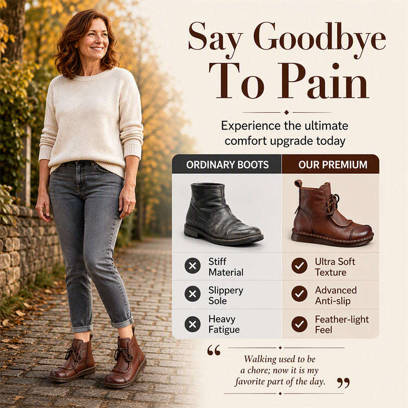 Women's Vintage Ethnic Ankle Boots