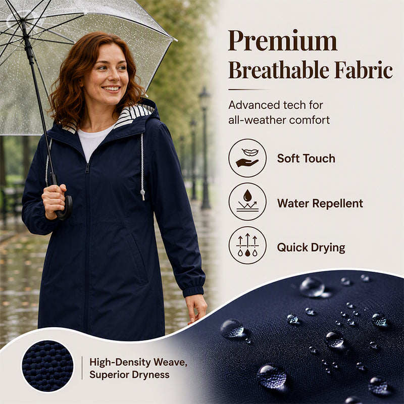 Women's Outdoor Waterproof Hooded Jacket