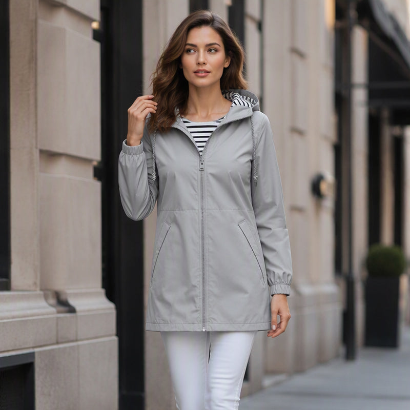 Women's Outdoor Waterproof Hooded Jacket