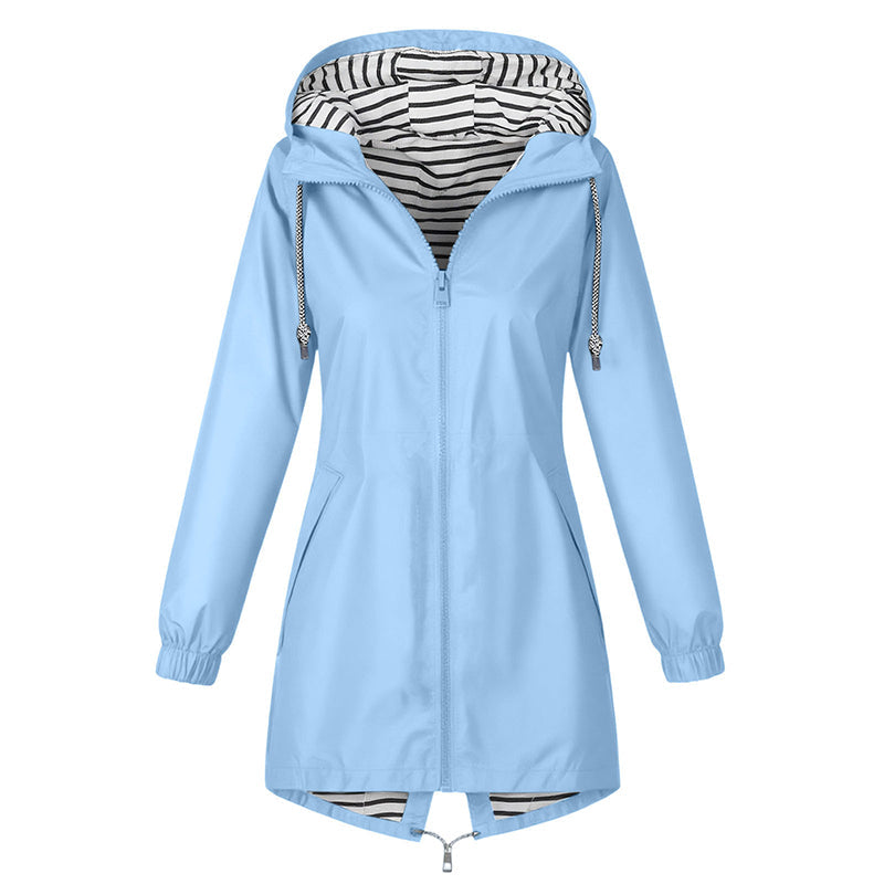 Women's Outdoor Waterproof Hooded Jacket