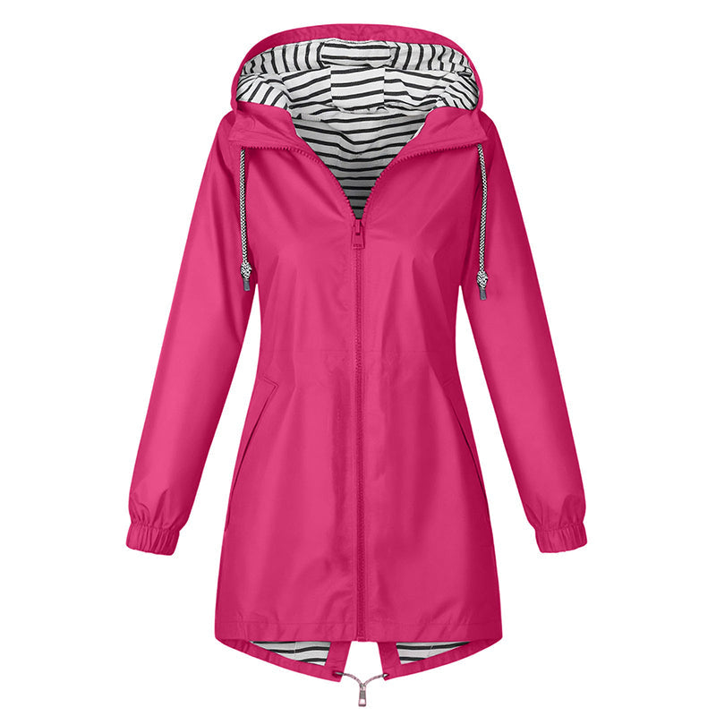 Women's Outdoor Waterproof Hooded Jacket