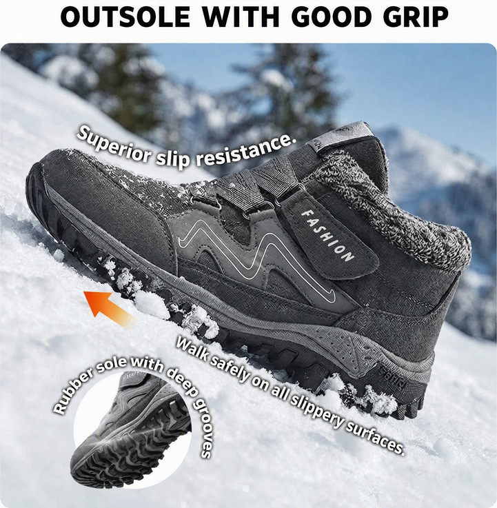 Unisex Thermal Winter Outdoor Ankle Boots