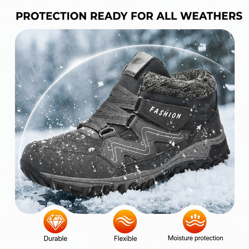 Unisex Thermal Winter Outdoor Ankle Boots
