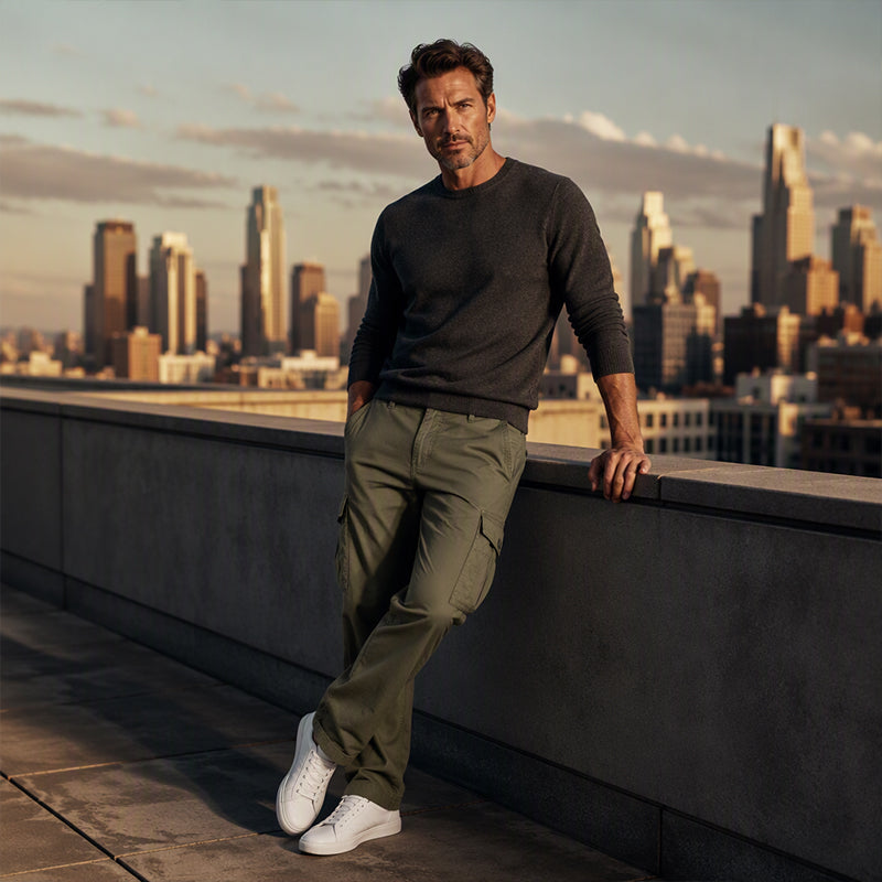 Men's Casual Loose-Fit Cargo Pants