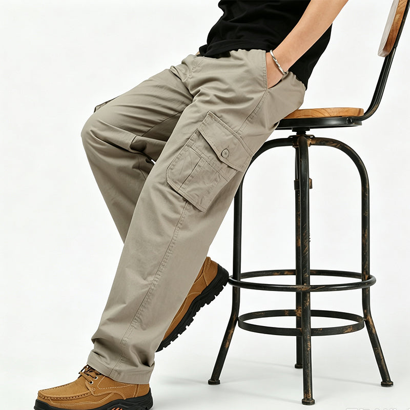 Men's Casual Loose-Fit Cargo Pants