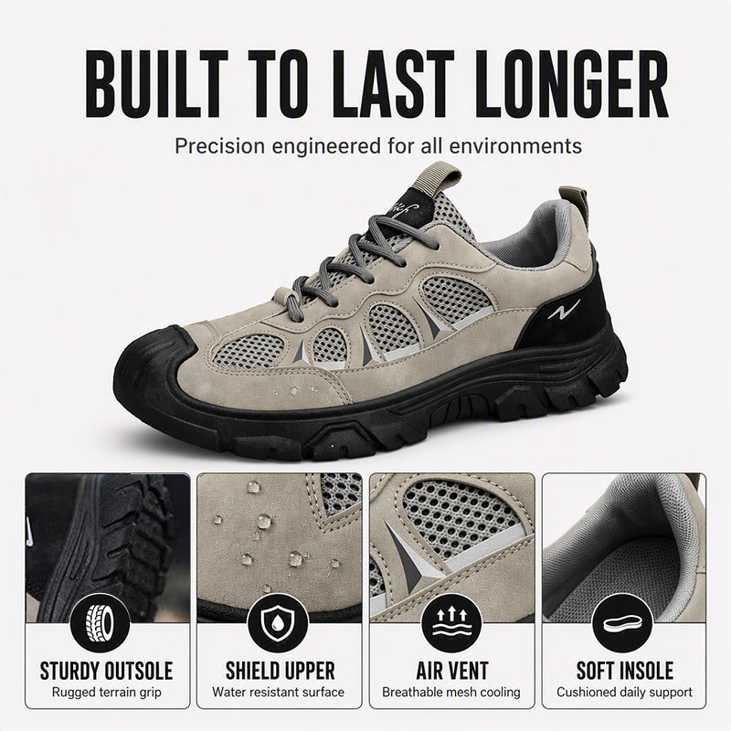 Men's Breathable Non-Slip Labor Shoes