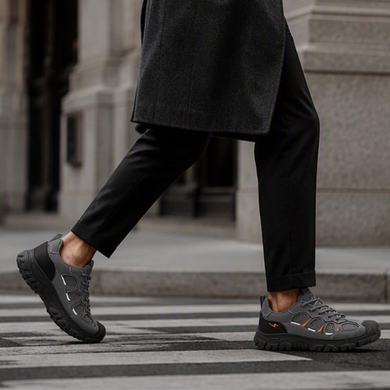 Men's Breathable Non-Slip Labor Shoes