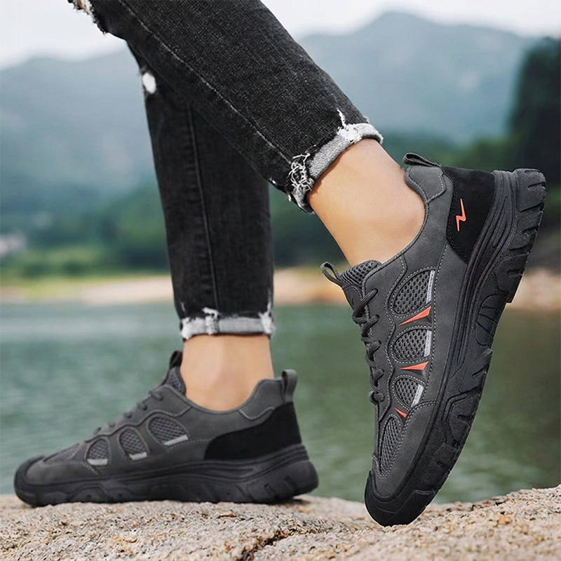 Men's Breathable Non-Slip Labor Shoes