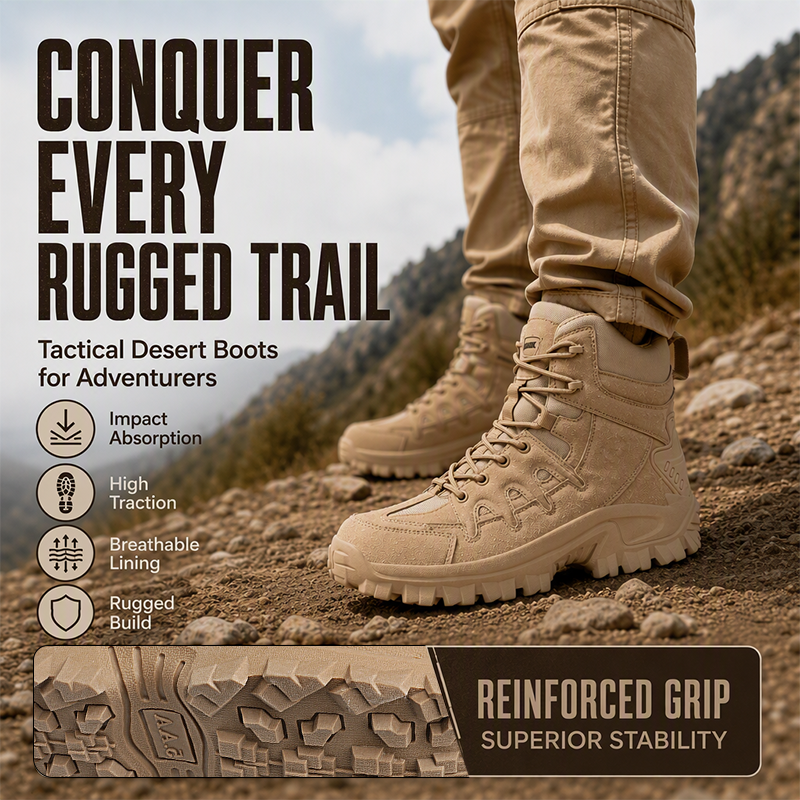 Men's Outdoor Anti-Slip Hiking Boots