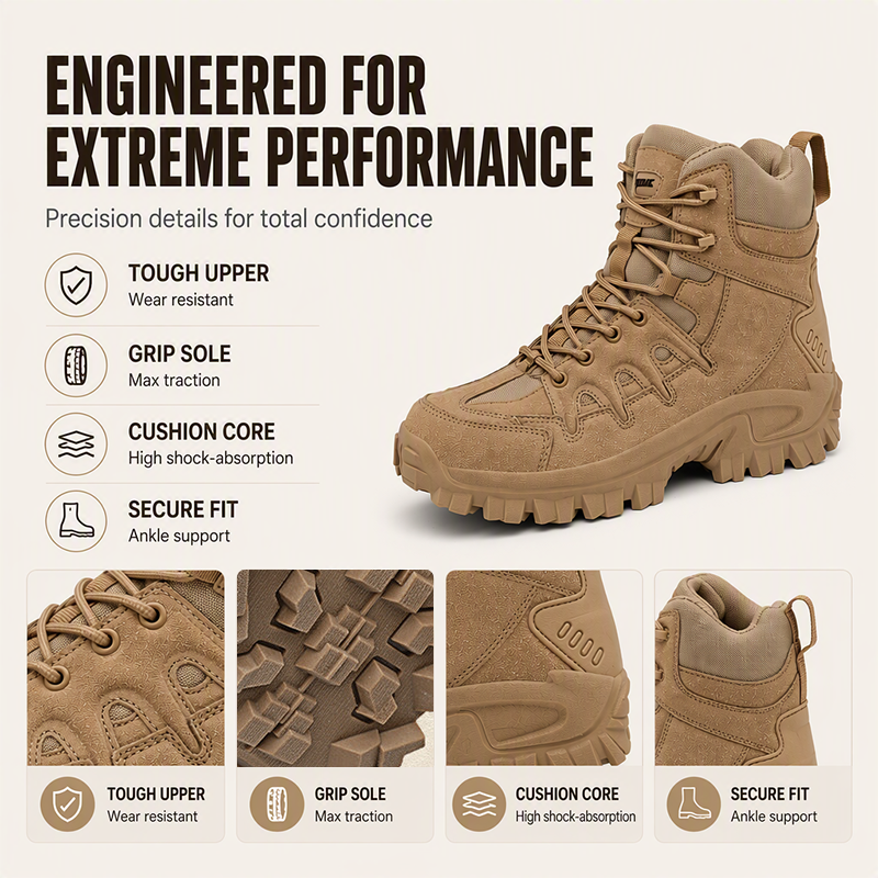 Men's Outdoor Anti-Slip Hiking Boots