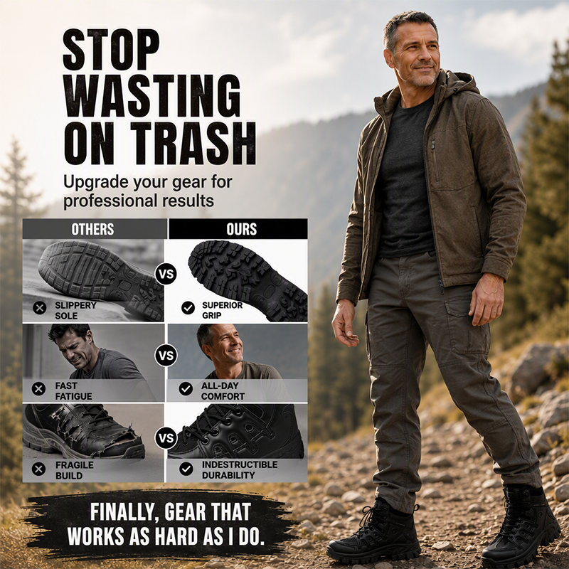 Men's Outdoor Anti-Slip Hiking Boots