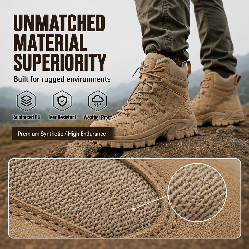 Men's Outdoor Anti-Slip Hiking Boots
