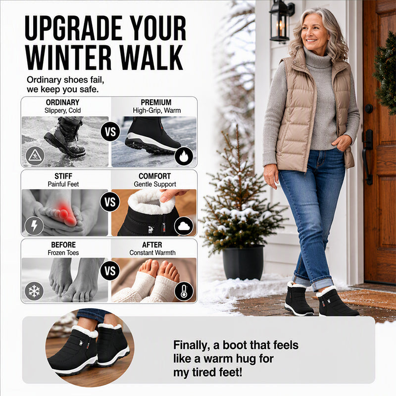 Warm Winter Anti-Slip Snow Boots