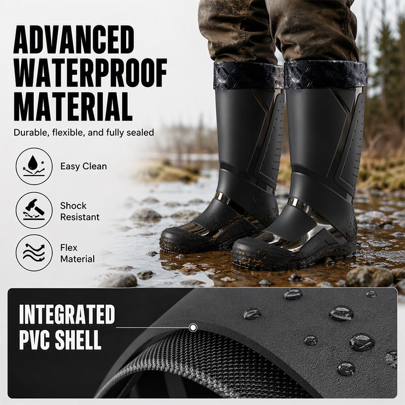 Men's High-Top Non-Slip Rain Boots