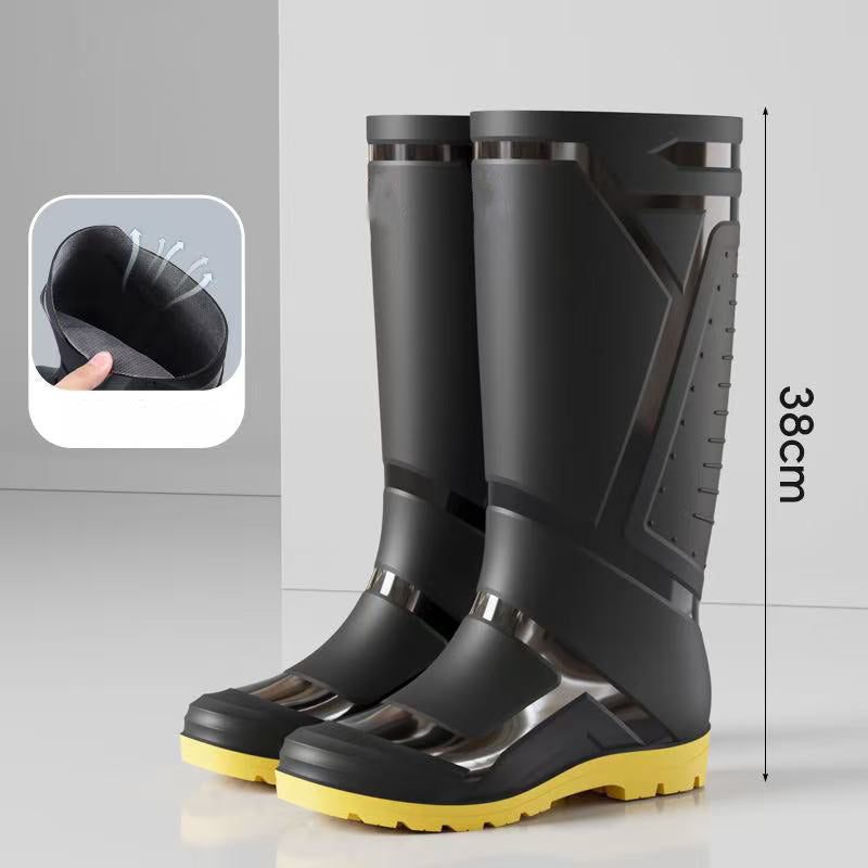 Men's High-Top Non-Slip Rain Boots