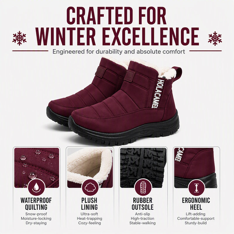 Women's Waterproof Non-Slip Snow Boots