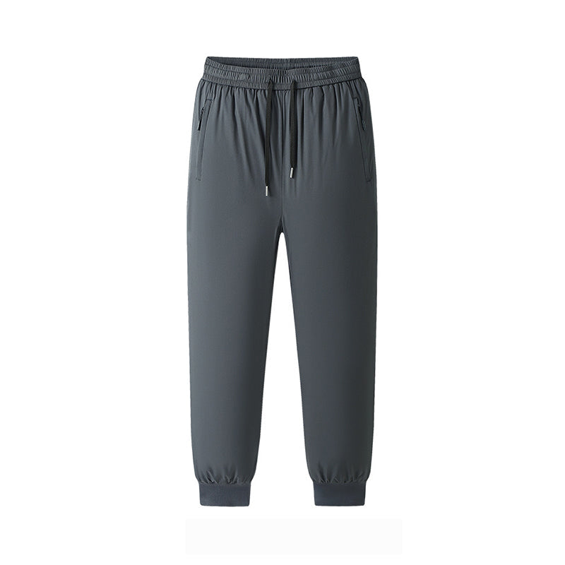 Men's Thickened Warm-Lined Tapered Pants