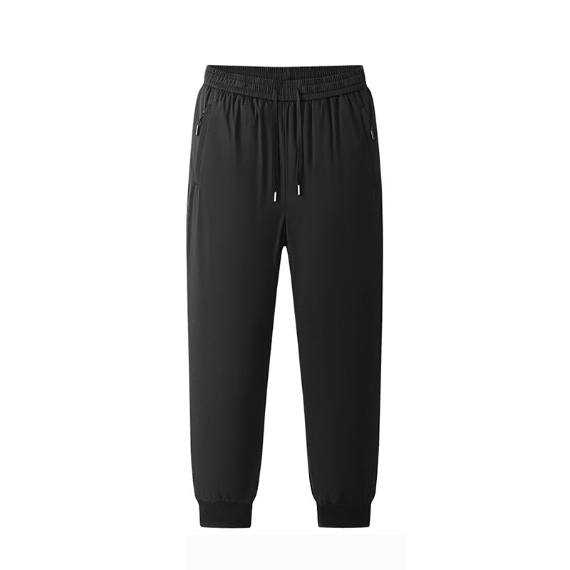 Men's Thickened Warm-Lined Tapered Pants